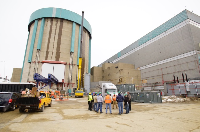На остановленной АЭС «Зайон» выполнена разделка корпуса реактора блока №2.