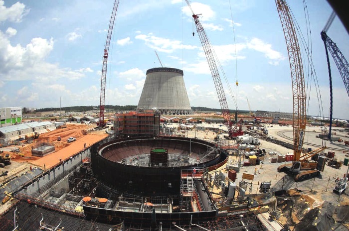 На энергоблоке №4 АЭС «Вогтль» завершена установка шахты корпуса реактора.