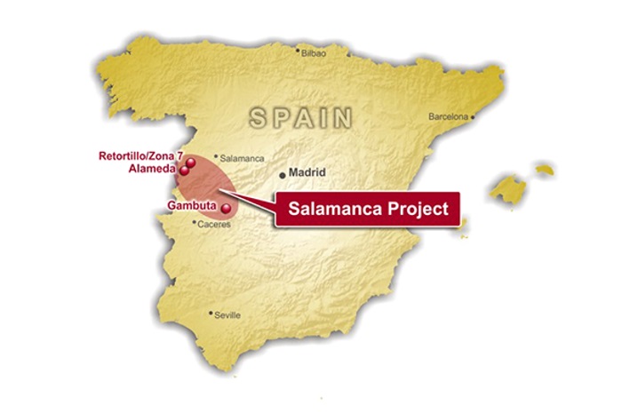 Урановый проект «Саламанка» в Испании вышел на стадию обустройства рудника.