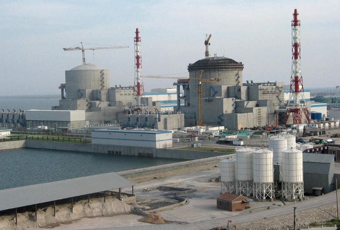 На третьем энергоблоке АЭС «Тяньвань» ведется монтаж основного оборудования.