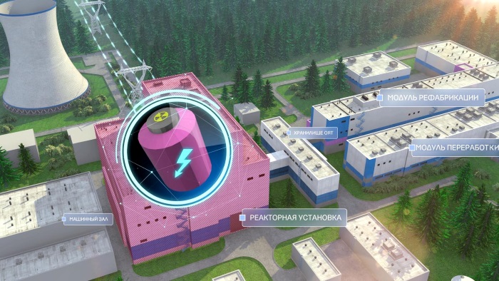 Одобрена новая «дорожная карта» строительства ОДЭК с реактором БРЕСТ-300.
